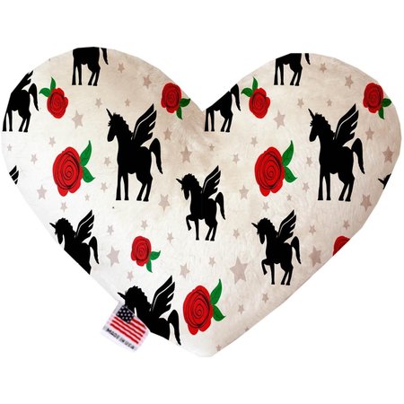 MIRAGE PET PRODUCTS Magical Love Canvas Heart Dog Toy 6 in. 1370-CTYHT6